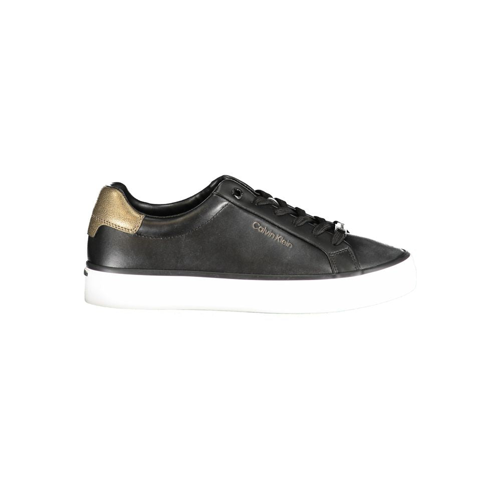 Calvin Klein Black Sneaker Made of Genuine Leather