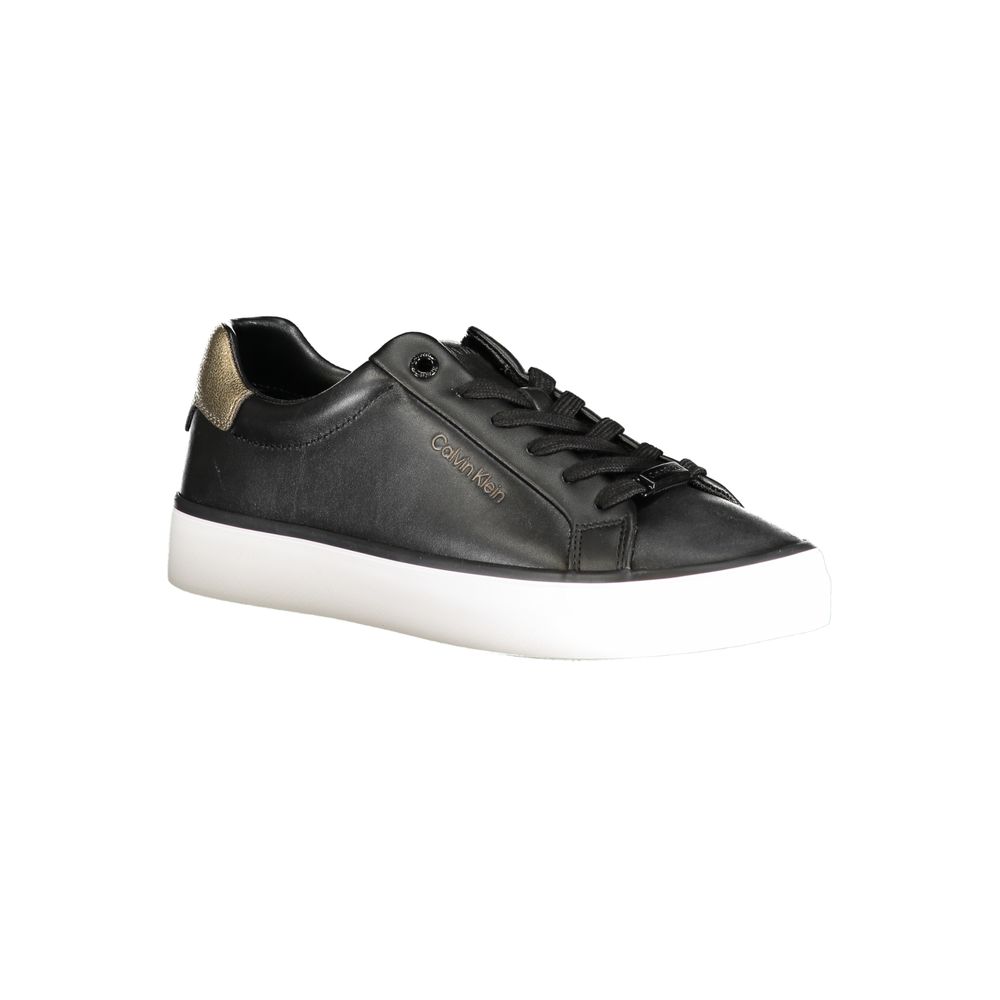 Calvin Klein Black Sneaker Made of Genuine Leather