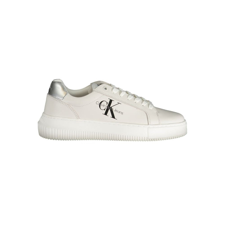 Calvin Klein White Women's Polyurethane Sneakers