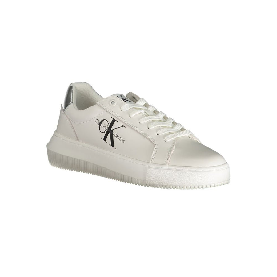 Calvin Klein White Women's Polyurethane Sneakers