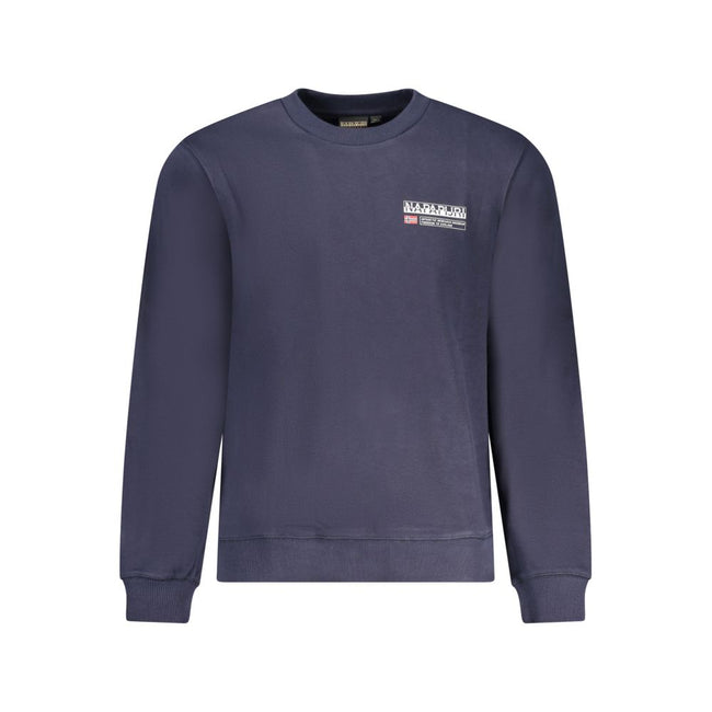 Napapijri Blauer Baumwoll-Sweatshirt für Herren