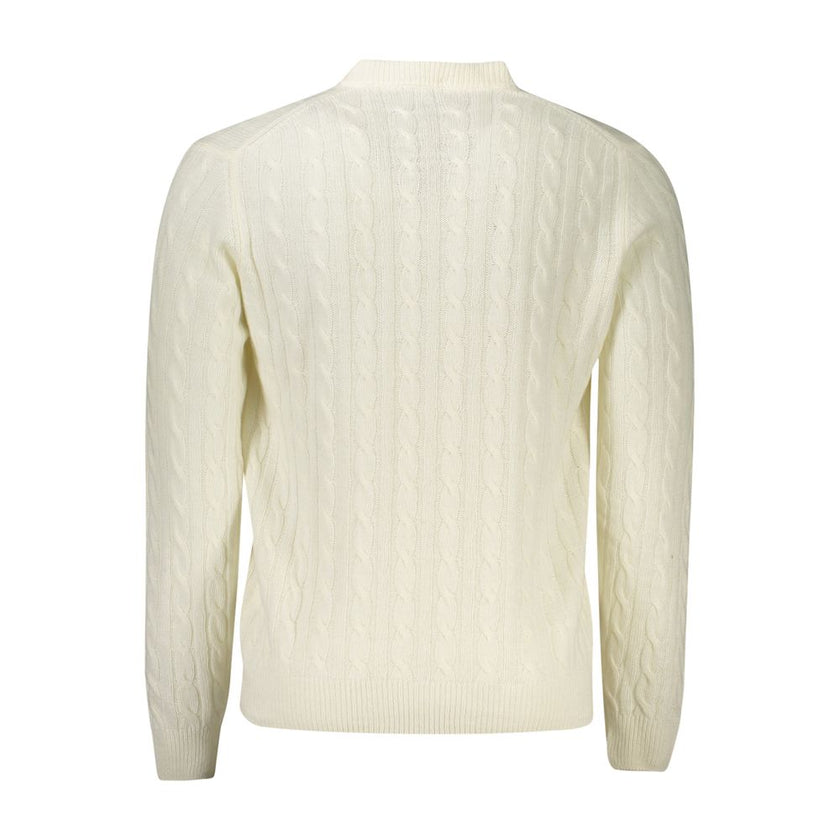 North Sails Weißer Pullover aus Wolle für Männer