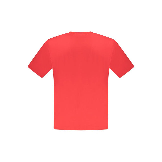 North Sails Rosso Baumwoll-T-Shirt für Herren