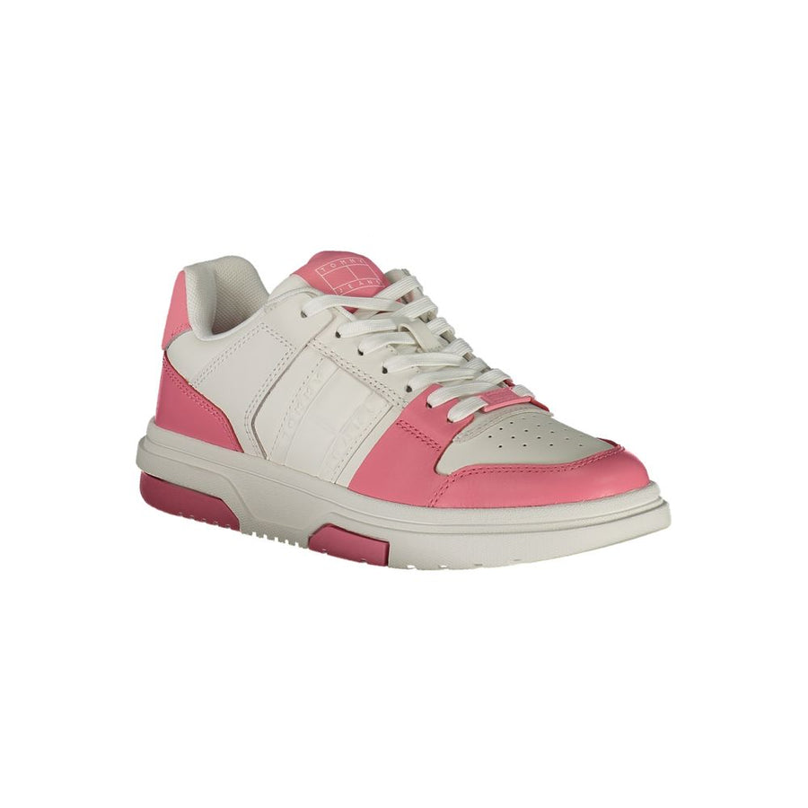 Tommy Hilfiger Pink Polyester Sneakers