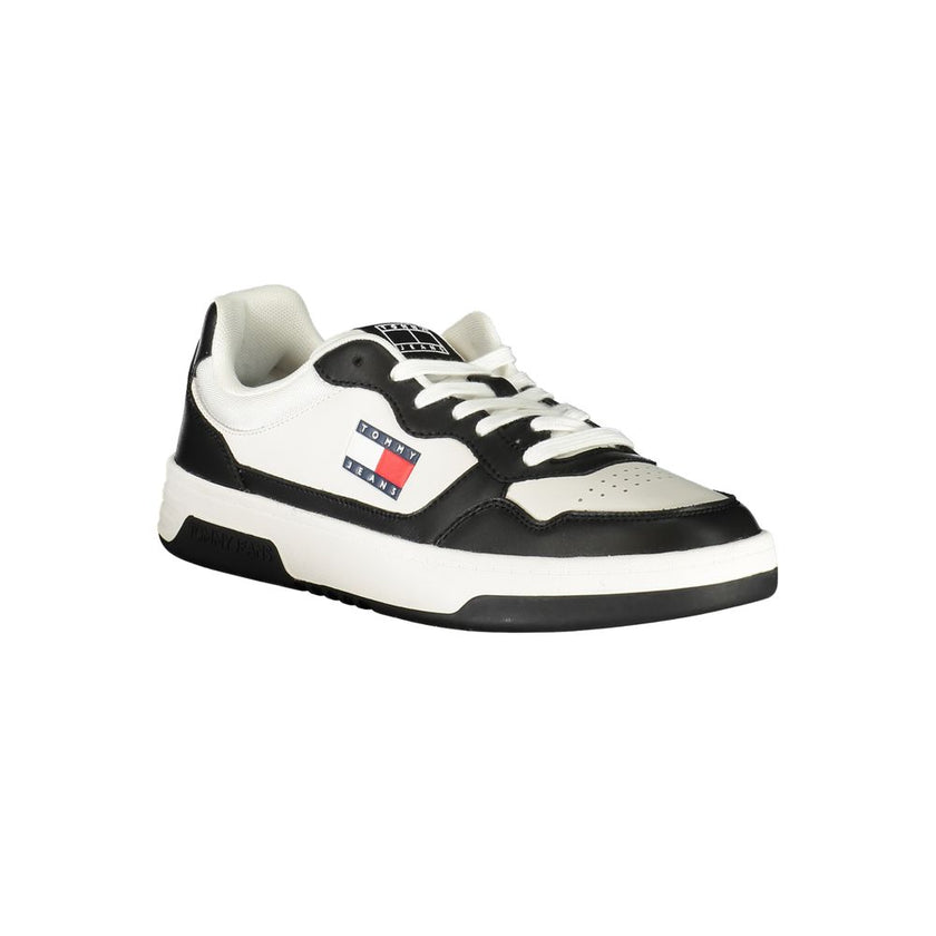 Tommy Hilfiger Schwarzer Sneaker aus Polyurethan für Herren