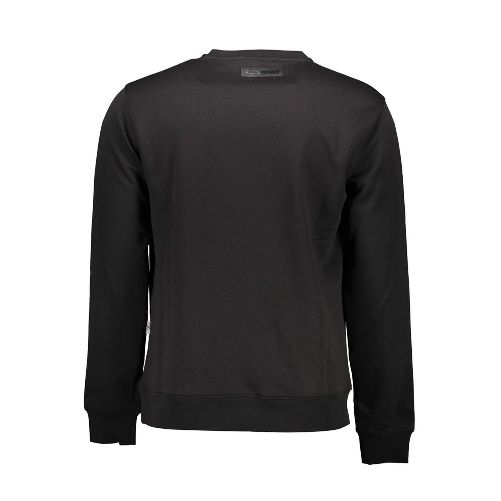 Plein Sport Schwarzer Baumwoll-Sweatshirt