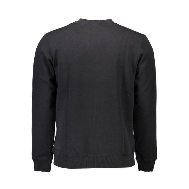 Napapijri Schwarzer Baumwoll-Herren-Sweatshirt