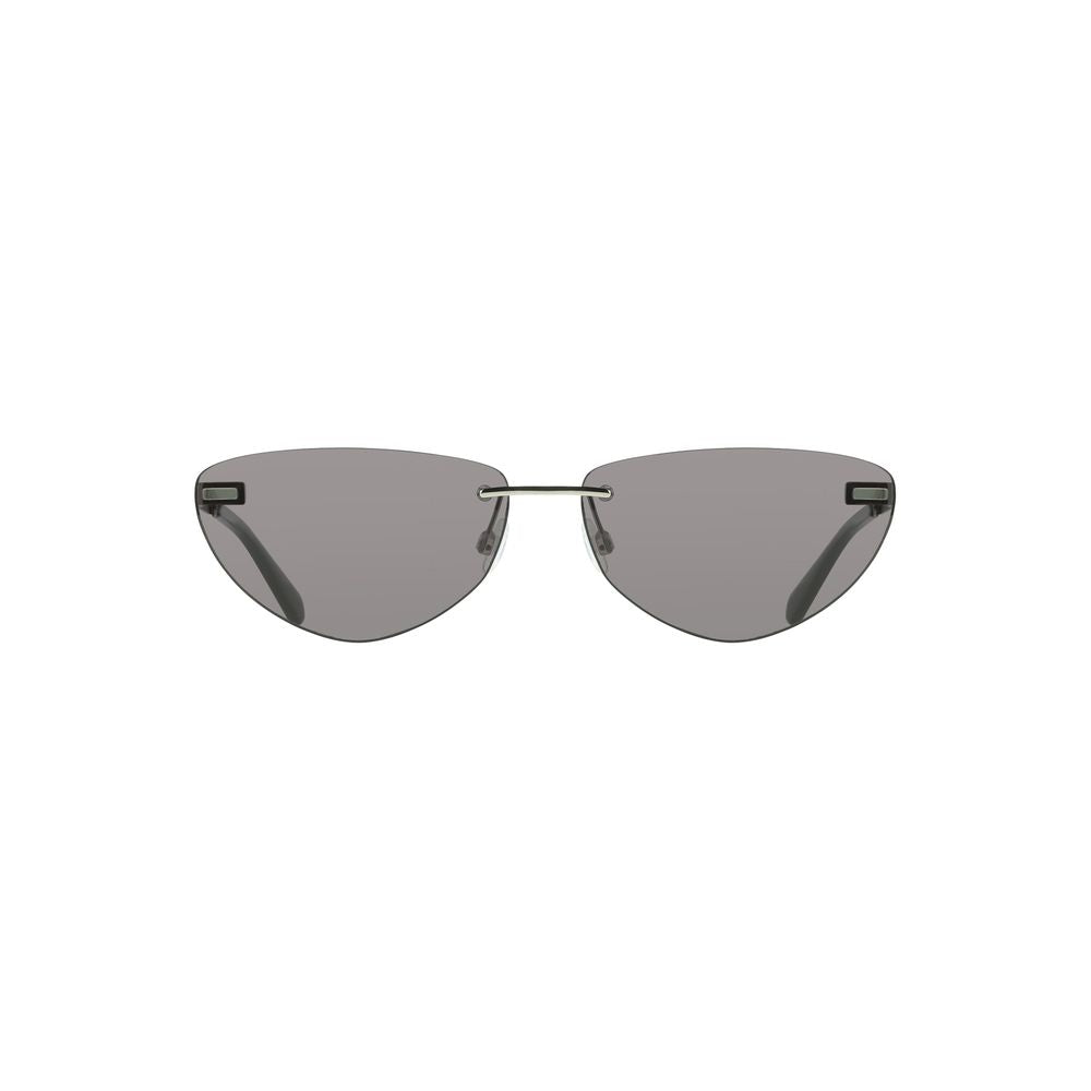 Calvin Klein Sonnenbrille mit schwarzem Metallrahmen