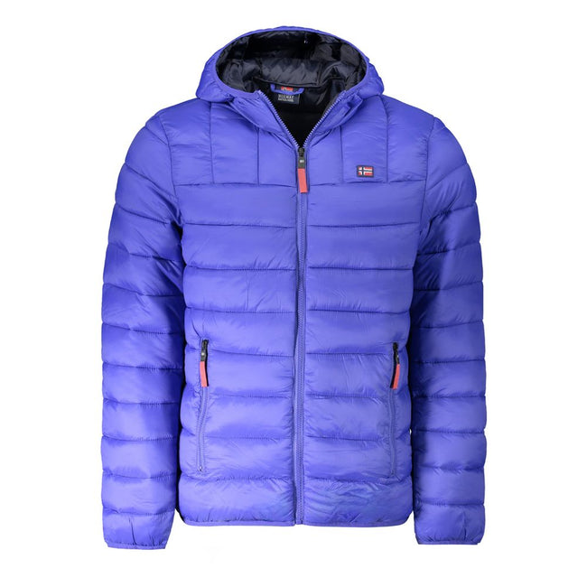 Norway 1963 Blaue Herrenjacke aus Polyamid