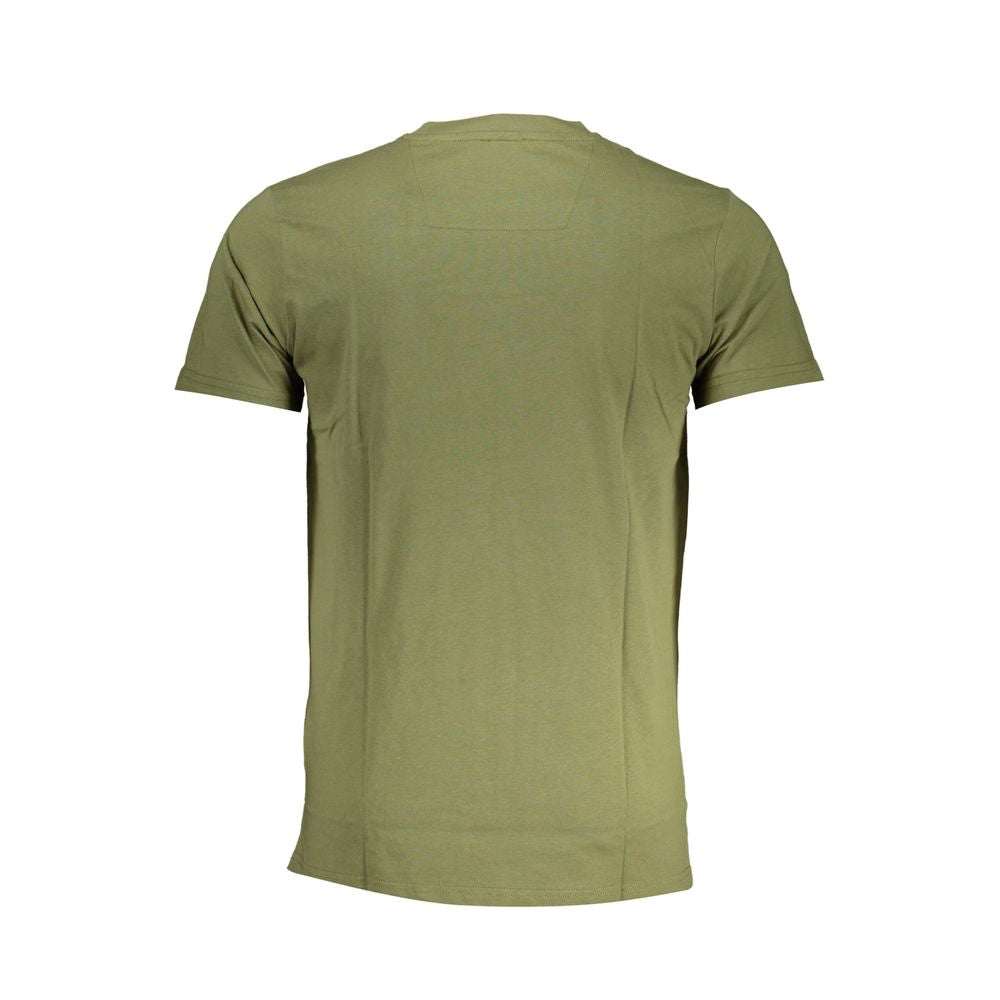 Cavalli Class Men's Green Cotton T-Shirt
