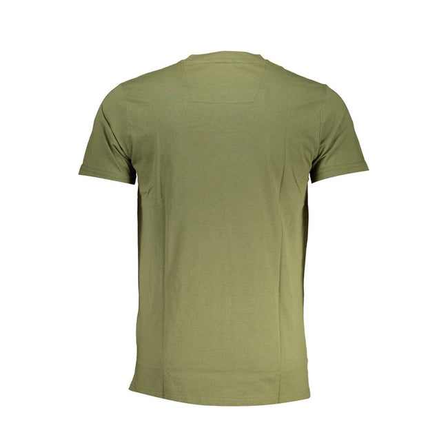 Cavalli Class Verde Baumwoll-T-Shirt für Herren