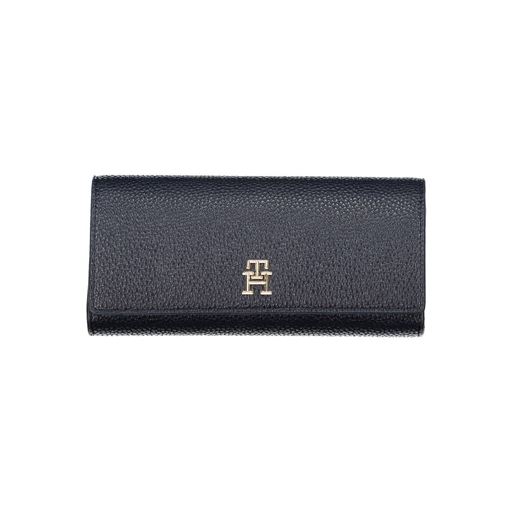 Tommy Hilfiger Women's Blue Polyurethane Wallet