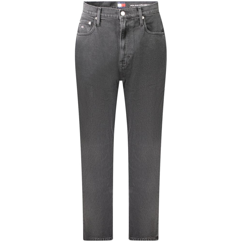 Tommy Hilfiger Black Cotton Jeans for Women