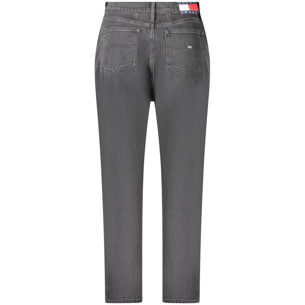 Tommy Hilfiger Black Cotton Jeans for Women