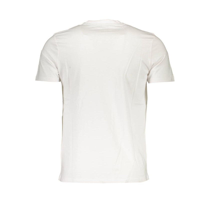 North Sails Bianco Baumwoll-T-Shirt für Herren