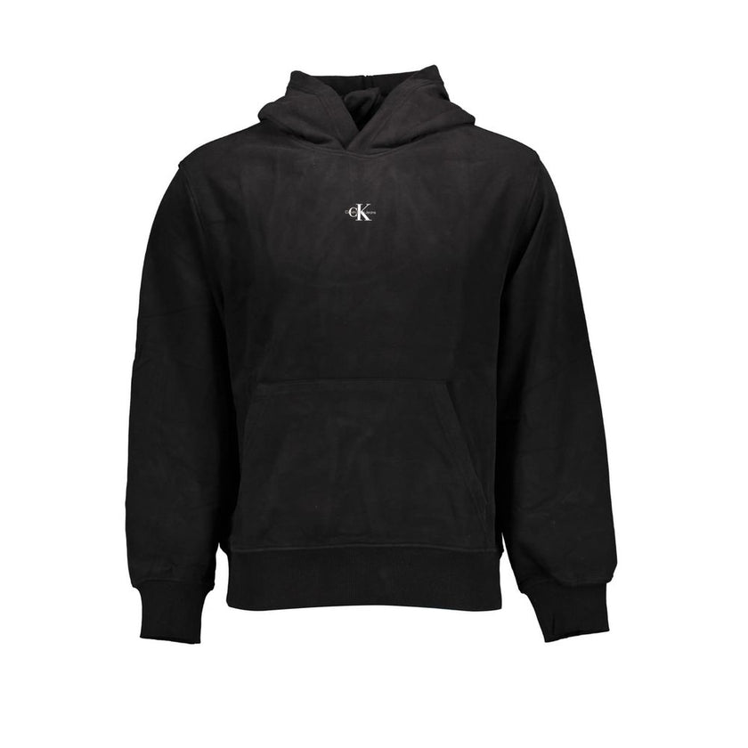 Calvin Klein Schwarzer Herren-Hoodie aus Baumwolle