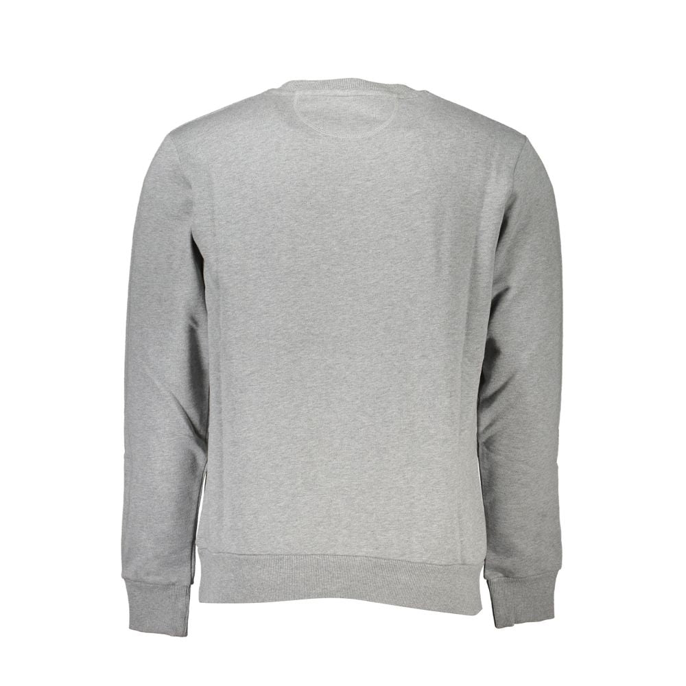 La Martina Grigio Baumwoll-Sweatshirt für Herren