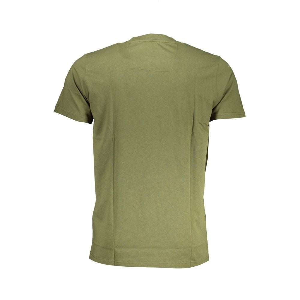 Cavalli Class Men's Green Cotton T-Shirt