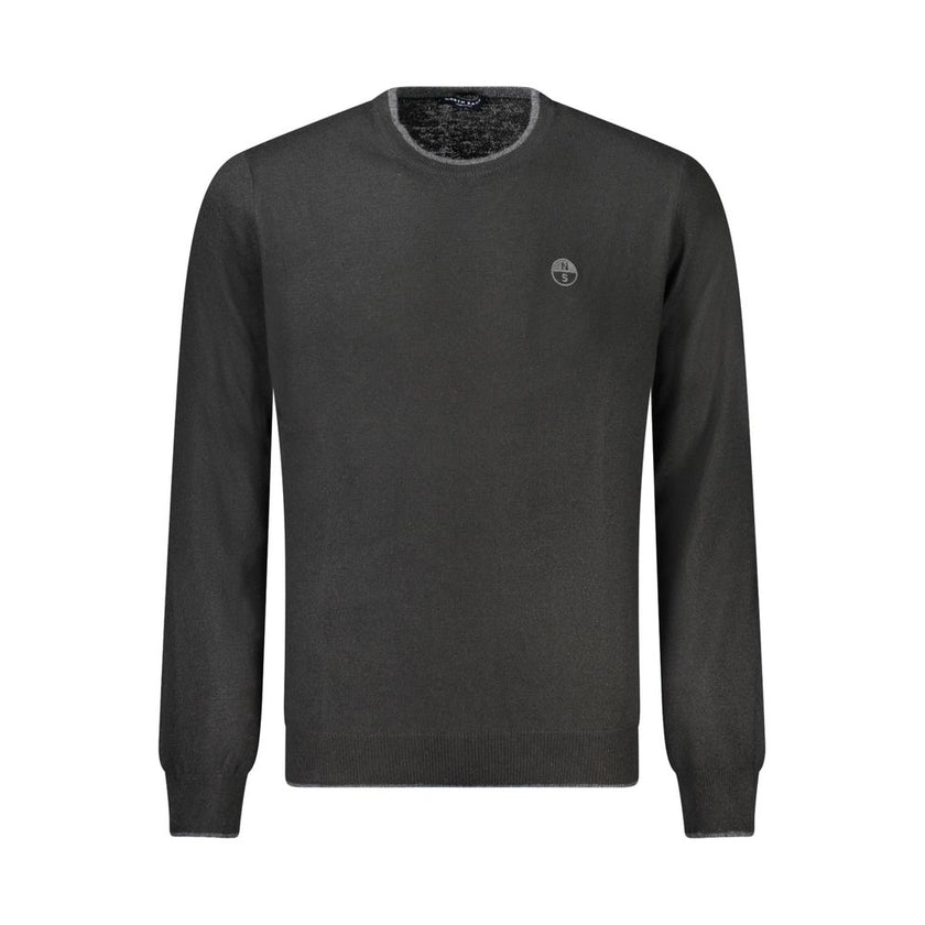 North Sails Grauer Pullover aus Wolle