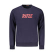 Rifle Blauer Baumwollpullover für Herren