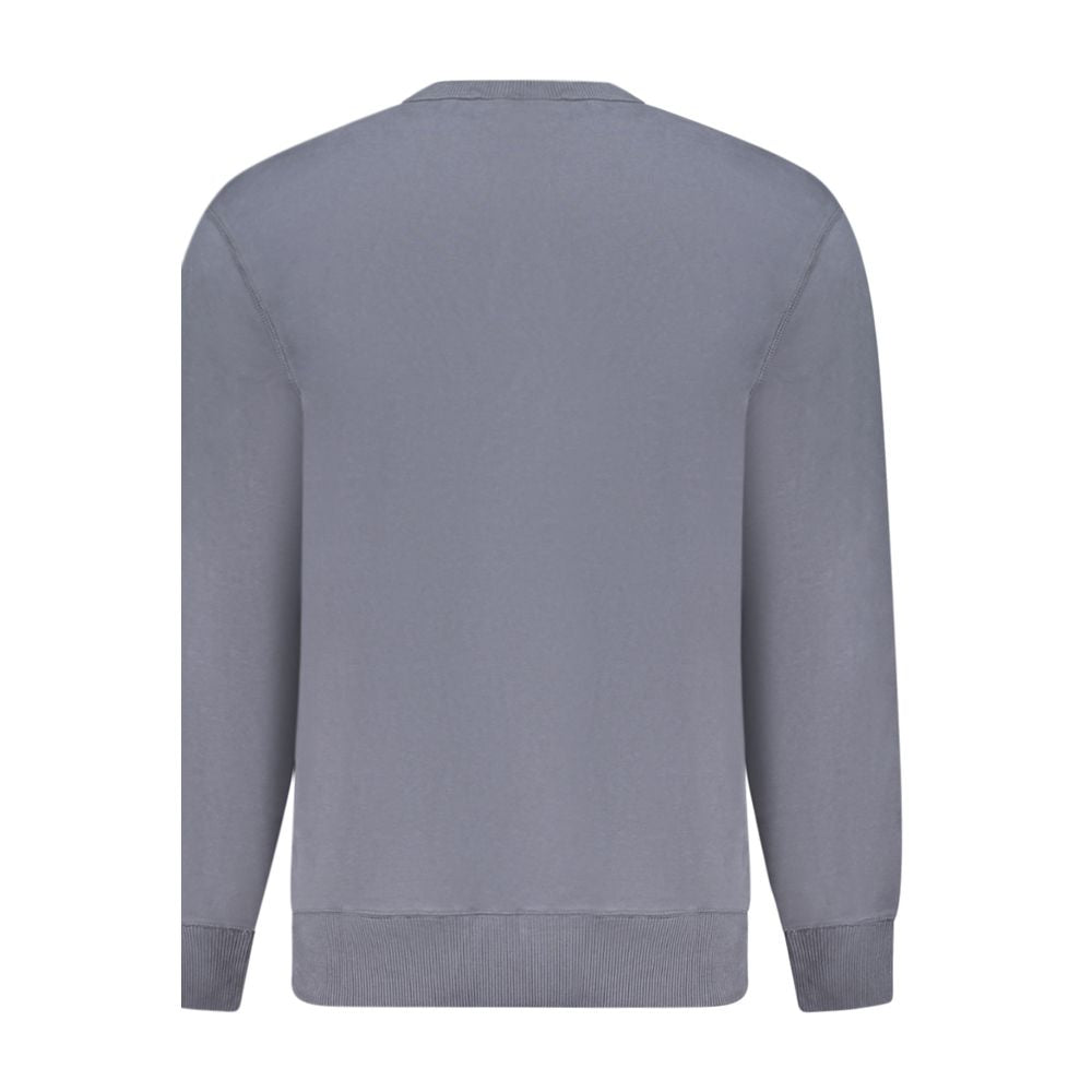 Calvin Klein Men's Blue Cotton Sweater