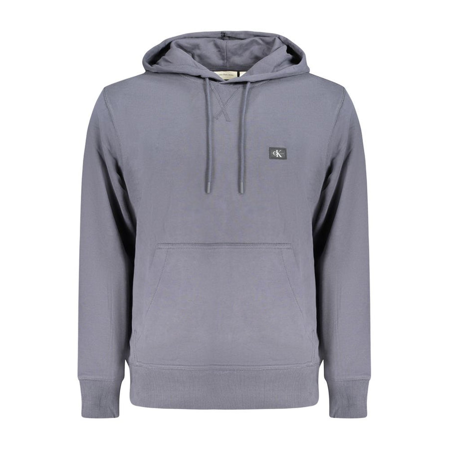 Calvin Klein Men's Blue Cotton Hoodie