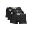 Hugo Boss Schwarze Herren-Boxershorts aus Baumwolle