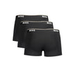 Hugo Boss Schwarze Herren-Boxershorts aus Baumwolle