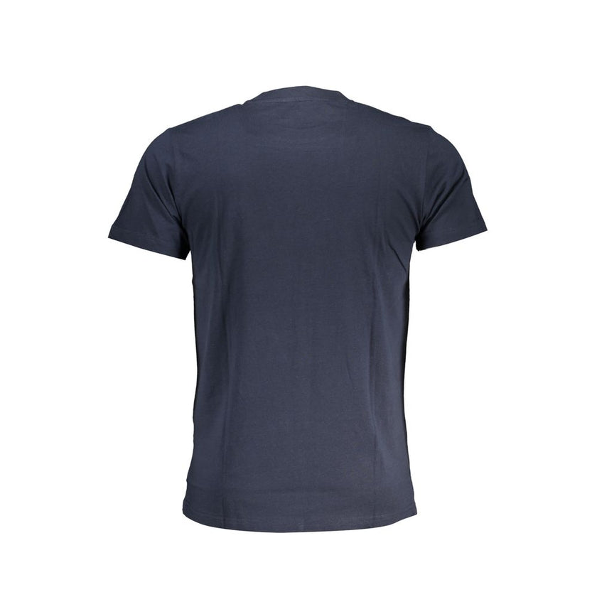 Cavalli Class Blu Baumwoll-T-Shirt für Herren