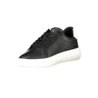 Calvin Klein Schwarzer Leder Herren Sneaker