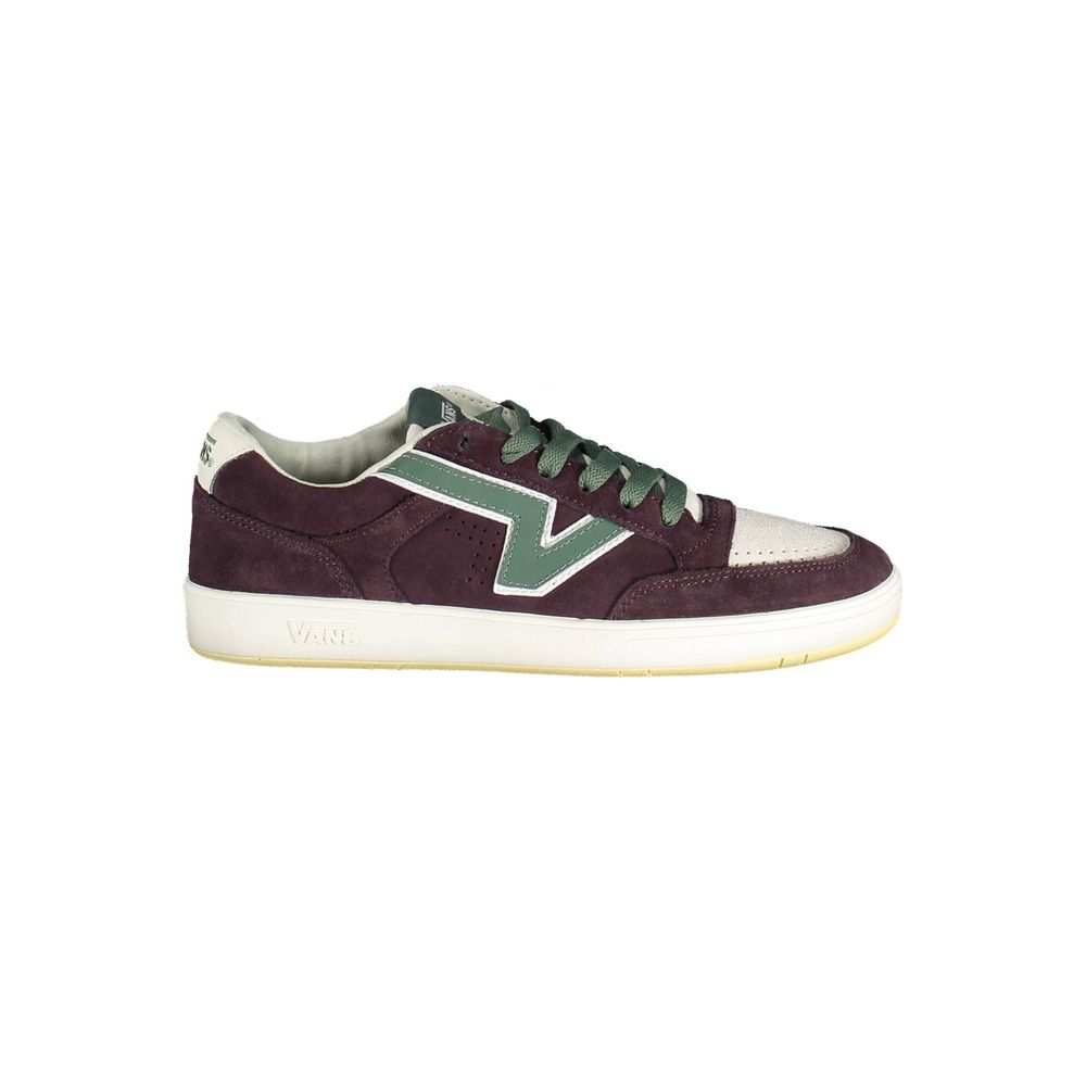Vans Purple Leather Men's Sneakers