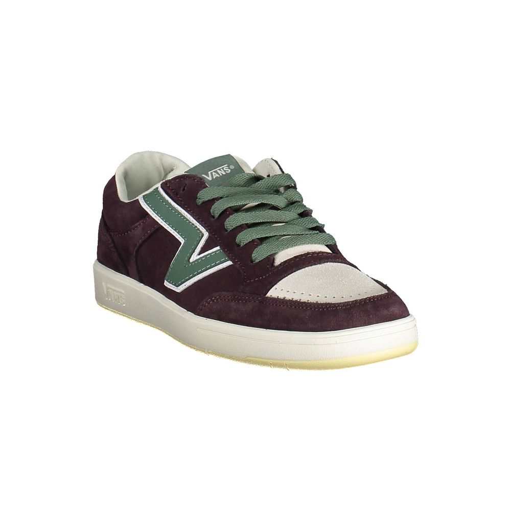 Vans Purple Leather Men's Sneakers