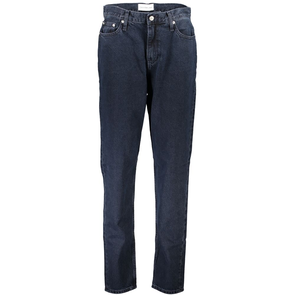 Calvin Klein Blue Cotton Jeans for Women