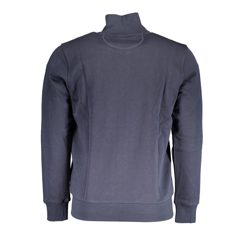 La Martina Blaues Baumwoll-Sweatshirt für Herren