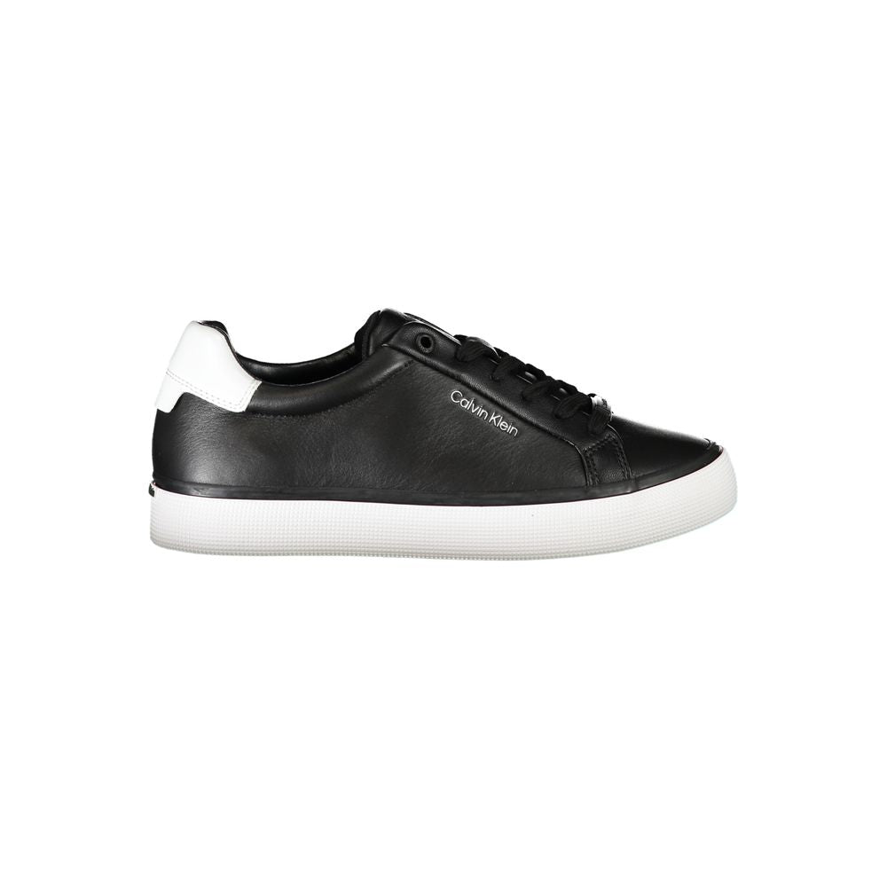 Calvin Klein Black Sneaker Made of Genuine Leather