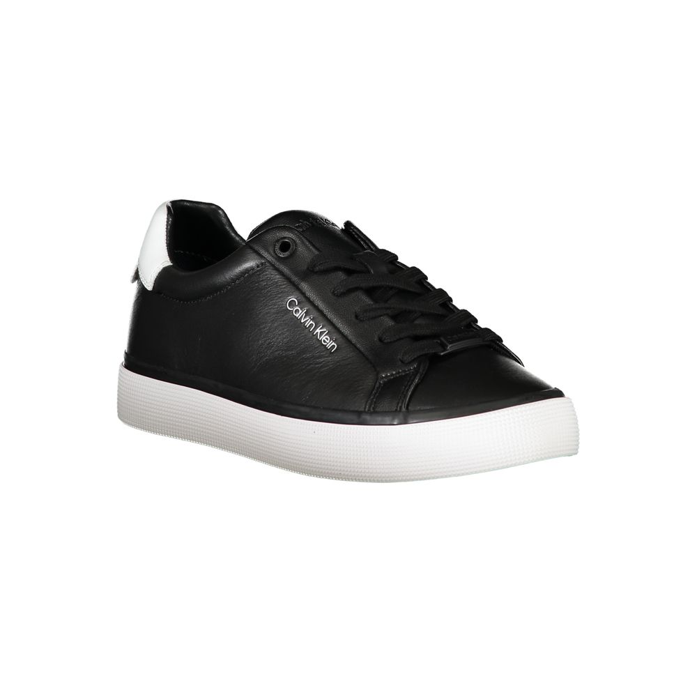 Calvin Klein Black Sneaker Made of Genuine Leather