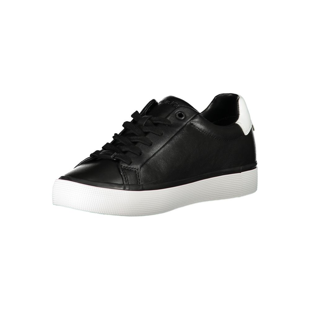 Calvin Klein Black Sneaker Made of Genuine Leather