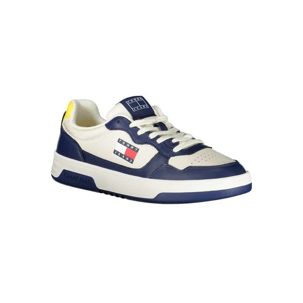 Tommy Hilfiger Men's Blue Polyurethane Sneakers
