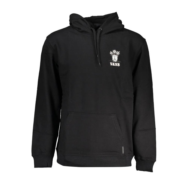 Vans Schwarzes Herren-Kapuzensweatshirt aus Baumwolle