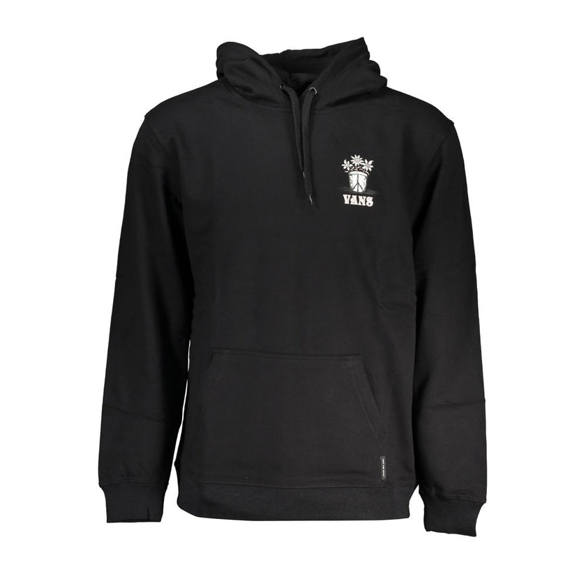 Vans Schwarzes Herren-Kapuzensweatshirt aus Baumwolle
