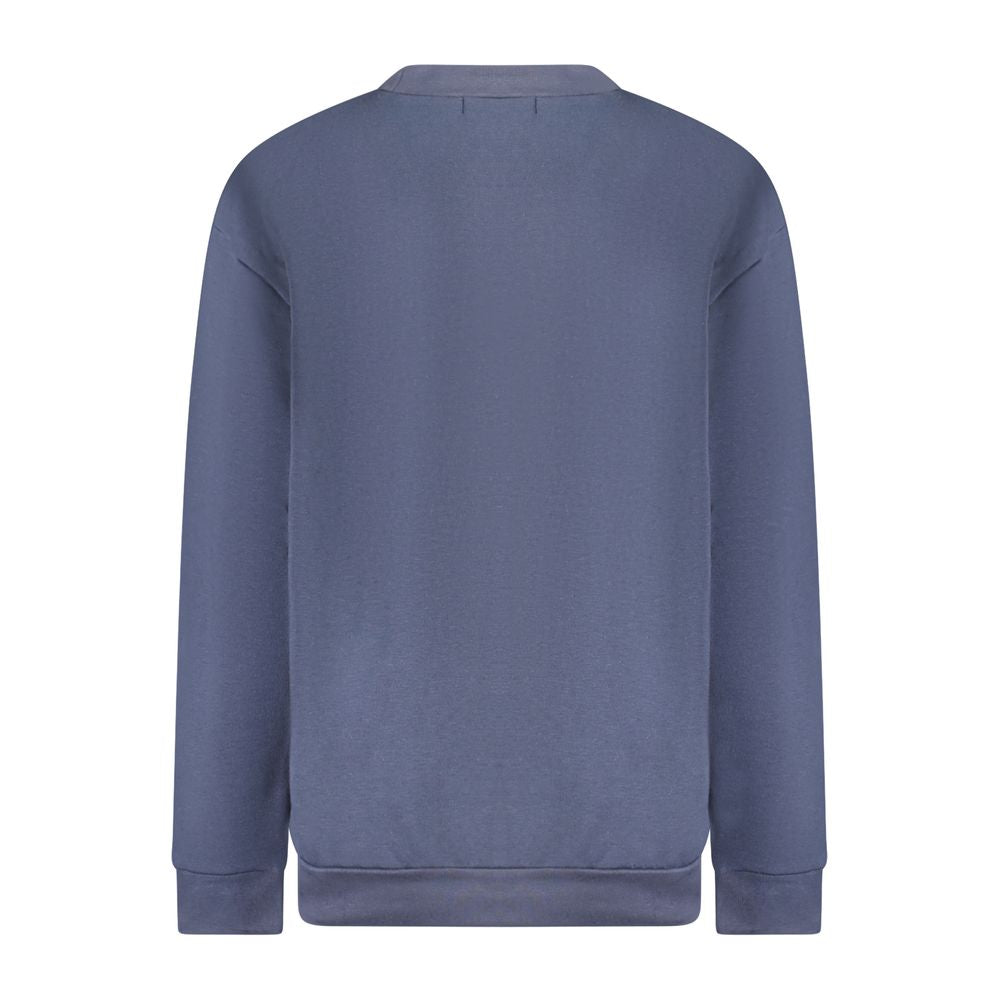 Cavalli Class Blauer Polyester-Sweatshirt