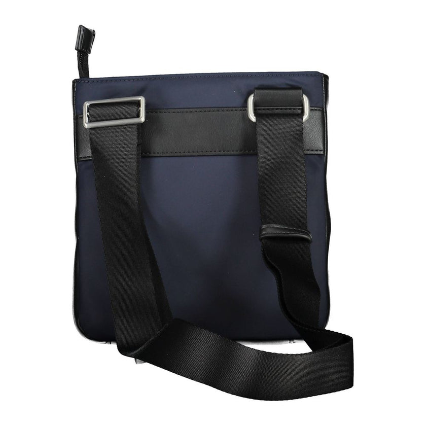 Tommy Hilfiger Blaue Schultertasche aus Polyester