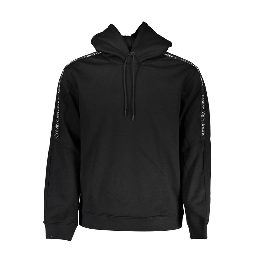 Calvin Klein Schwarzes Herren-Sweatshirt aus Polyester