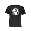 North Sails Schwarzes Baumwoll-T-Shirt für Herren
