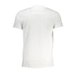Cavalli Class Bianco Baumwoll-T-Shirt für Herren