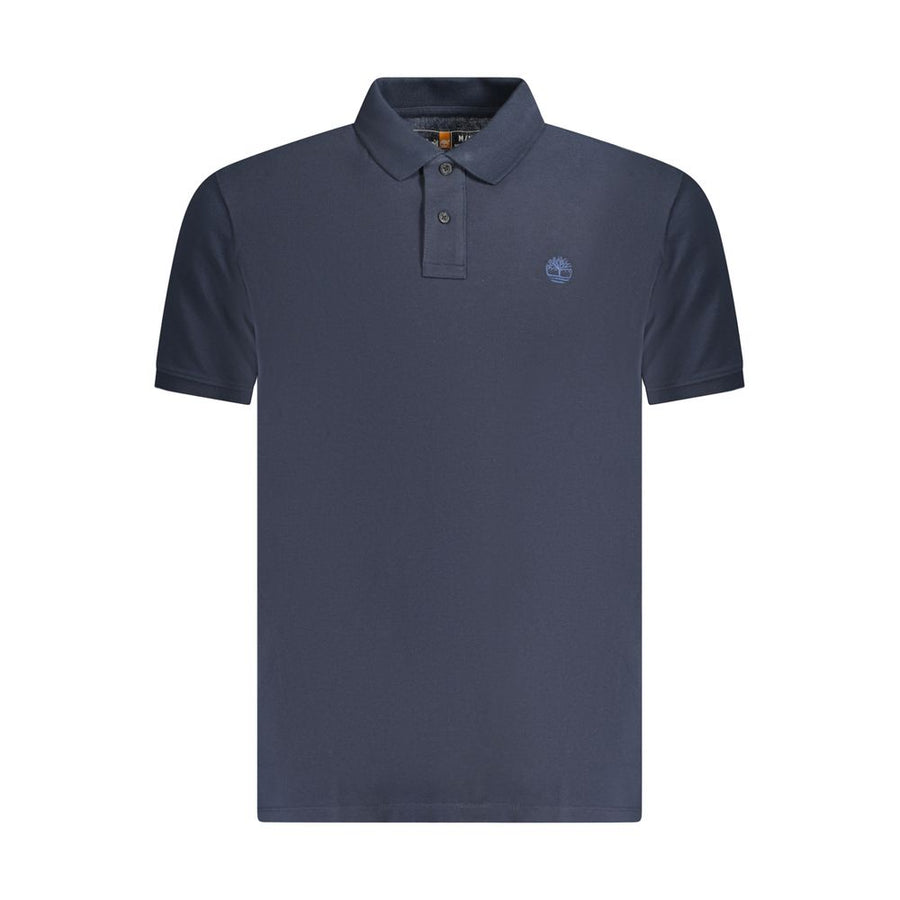 Timberland Blue Cotton Men's Polo Shirt