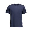 La Martina Blaues Baumwoll-T-Shirt für Herren