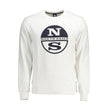 North Sails Weißer Baumwollpullover für Männer
