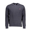 U.S. POLO ASSN. Blaues Baumwoll-Sweatshirt für Herren