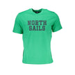 North Sails Verde Baumwoll-T-Shirt für Herren